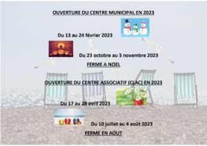 Ouverture du Centre Municipal en 2023