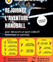 rentrée HANDBALL VAL DU BEUVRON